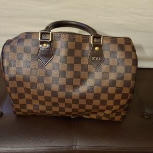 Louis Vuitton Speedy 30 Damier Ebene